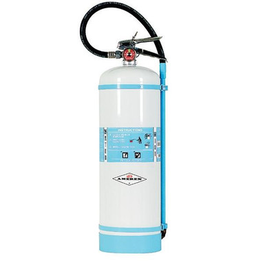 Amerex 2.5 gal Non-Magnetic Water Mist Fire Extinguisher w/ Brass Valve & Wall Hook - 272NM