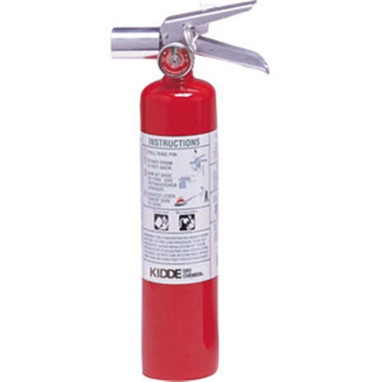 Kidde Pro Plus 2.5 lb Halotron I Fire Extinguisher w/ Metal Strap Bracket - 466727K