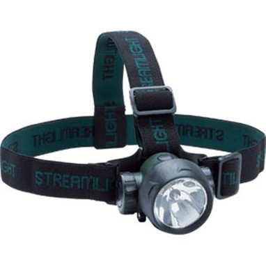 Streamlight Trident LED Headlight, 3 LED Class 1, Division 2, Green w/ White & Green LEDs, 1/Each - 61051