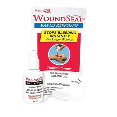 WoundSeal Blood Clot Powder, Rapid Response Bottle, 1/Each -
