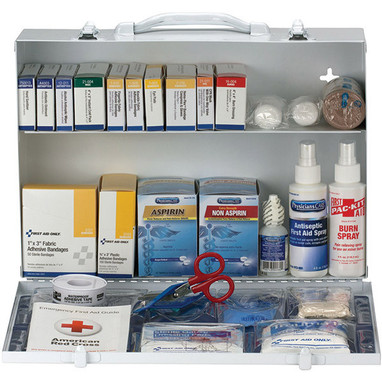 2-Shelf, 75-Person ANSI A+ First Aid Station - 90572