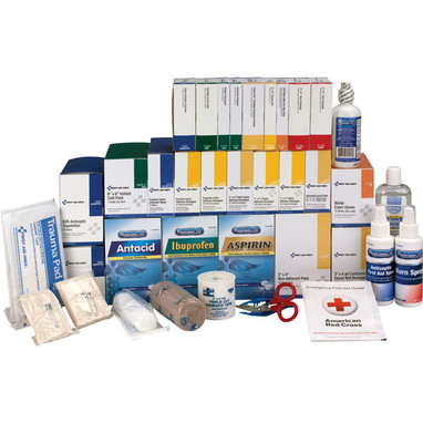 4-Shelf ANSI B+ First Aid Station Refill (For 90576AC), 1/Each - 90625