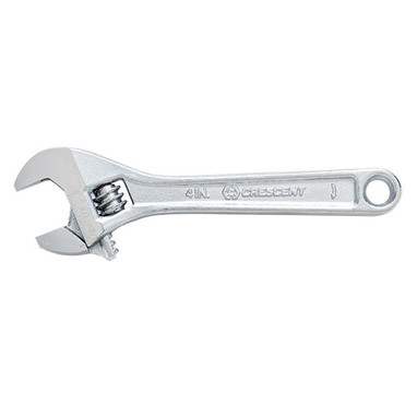 Crescent Chrome Adjustable Wrench, 10", 1 5/16" Jaw Opening, 1/Each - AC210VS