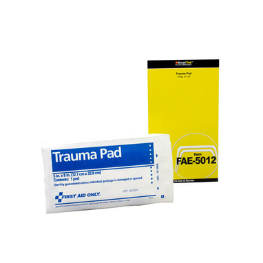Trauma Pad, 5" x 9", 1/Each - FAE5012