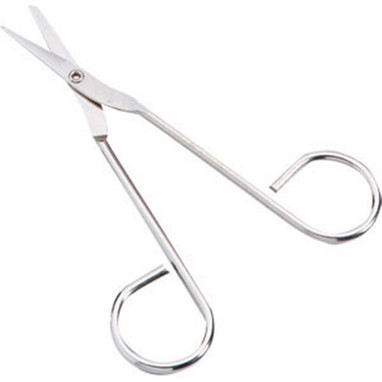 Nickel-Plated Scissors, 4 1/2", 1/Each - M582