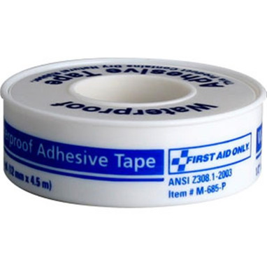Waterproof First Aid Tape (Unitized Refill), 1/2" x 5 yd, 1/Each - M685P