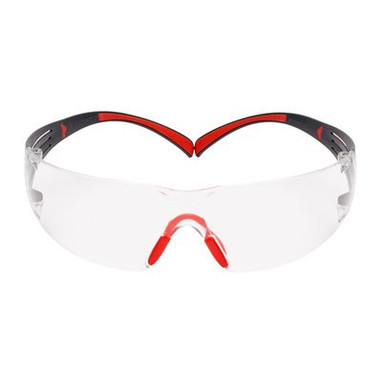 SecureFit SF401SGAF-RED Red/Gray Clear Scotchgard Anti-fog lens 20ea/cs