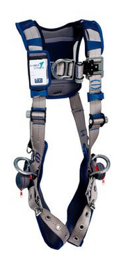 3M DBI-SALA ExoFit STRATA Vest - Style Positioning/Climbing Harness 1112533 - Grey - Blue X-Large
