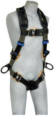 3M DBI-SALA Delta Comfort Arc Flash Positioning/Climbing Harness 1112646 - Black Medium