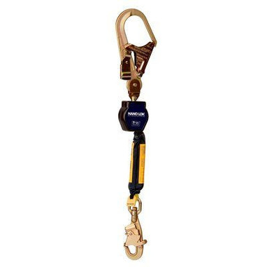 3M DBI-SALA 6 ft Nano - Lok Self Retracting Lifeline with Anchor Hook - Web 3101241