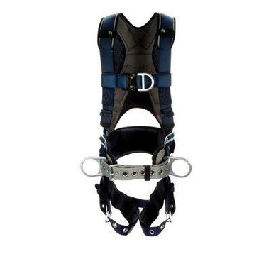 3M DBI-SALA ExoFit Plus Comfort Construction Style Positioning/Climbing Harness 1140089 - 2X-Large - Blue