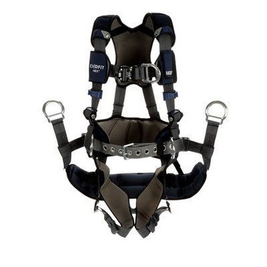 3M DBI-SALA ExoFit NEX Plus Comfort - Style Tower Climbing Harness 1140172 - X-Large - Gray