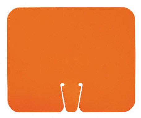 Safety Cone Signs - Blank Orange - 10.375 X 12.625 - CS1