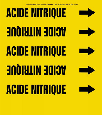 Acide Nitrique outside diameter 1 1/2" - 2" - CRPK529SSB