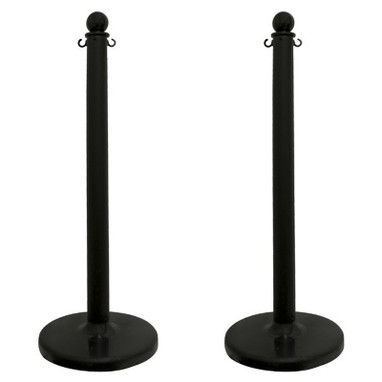 Medium Duty Stanchion Posts Blue with Kit 6/Pack - PRC209BU