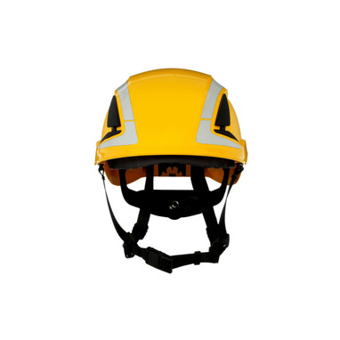 3M SecureFit Safety Helmet X5002X-ANSI Yellow 4/Ea