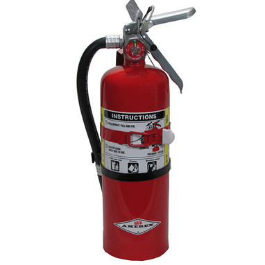 Amerex 5 lb ABC Fire Extinguisher w/ Aluminum Valve & Vehicle Bracket - 402TAX