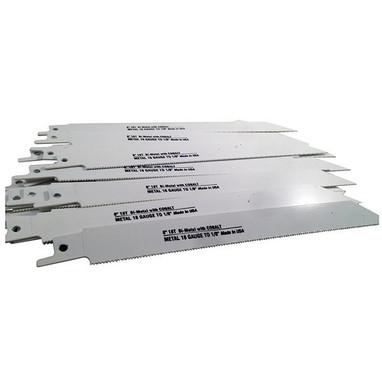 Disston Blu-Mol Bi-Metal Reciprocating Saw Blades (Metal) (6961-50), 18 TPI, 8" x 3/4" x 0.035", 50/Pkg - E0100033DT