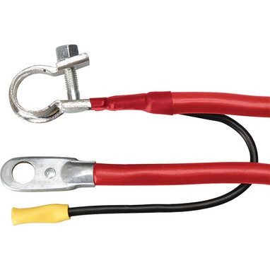 Southwire Top Post Battery Cable w/ Lead Wire, 4 ga, 38", Red, 1/Each - FWD384LRSW