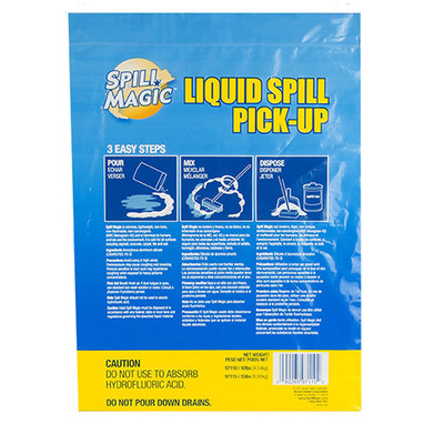 Spill Magic Absorbent Powder w/ Plastic Bag, 10 lb, 1/Each - 97110AC