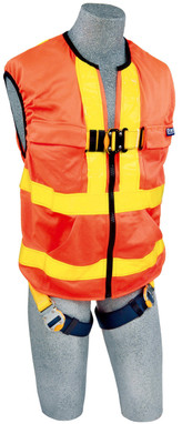 3M DBI-SALA Delta Vest Hi - Vis Reflective Workvest Harness 1111579 - Small