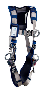 3M DBI-SALA ExoFit STRATA Vest - Style Positioning/Climbing Harness 1112511 - Grey - Blue - Medium