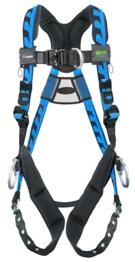 Miller AirCore Aluminum Hardware Blue Harness w/Front & Side D-Rings - 2X/3X - AAF-TBD23XB