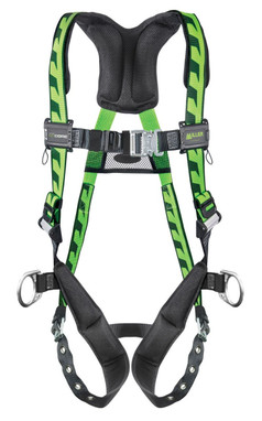 Miller AirCore Steel Hardware Green Harness w/Side D-Rings - 3X - AC-TB-D2/3XLGN