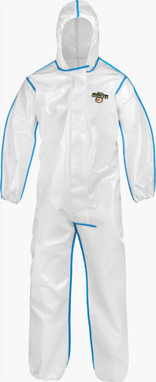 Lakeland ChemMax 2 Bound Seam Coverall - Hood, Elastic Wrist/Ankle - C2B428