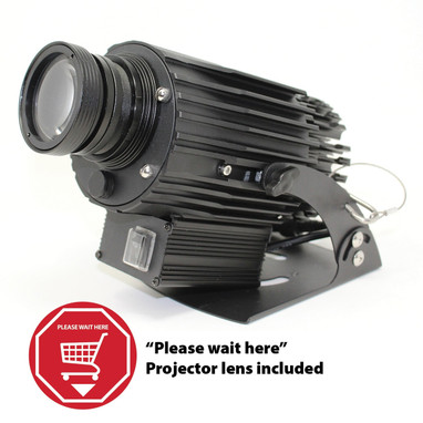 Virtual Sign Projector: Wait Here - VSP5