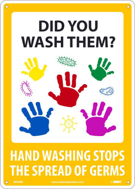 Did You Wash Them? 14X10 - .050 Rigid Plastic - WH4RB