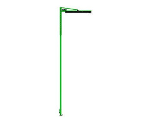 3M DBI-SALA FlexiGuard M100 Modular Jib Semi-Fixed Height Mast Anchor 8530884 - 1 User - 25-30 ft Height - 8.5 ft Width