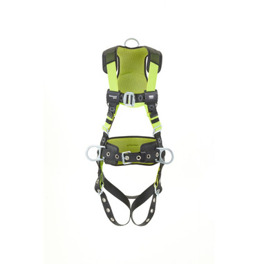 Miller H500 CC6 Steel 2 pts Harness w/QC Buckles w/ Side D-rings - Size S/M