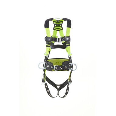 Miller H500 CS2 Steel 2 pts Harness w/Tongue & Chest Mating Buckles w/Front & Side D-rings w/Shoulder Pads - Size S/M