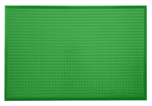 Ergomat Infinity Smooth Green Anti-Fatigue Mat - 2'x2'
