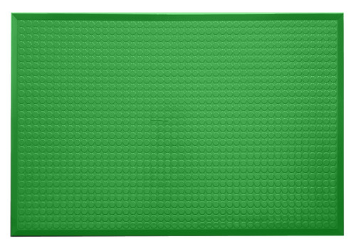 Ergomat Infinity Smooth Green Anti-Fatigue Mat - 2'x29'