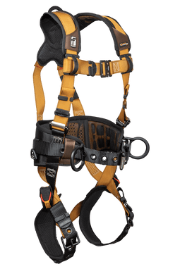 FallTech Advanced ComforTech Gel 3D Construction Belted Harness - Extra-Large - 7081BXL