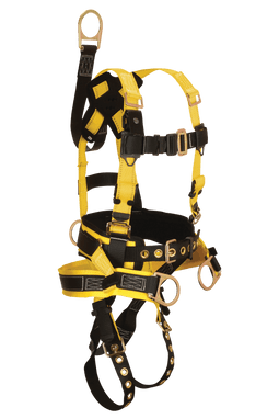 FallTech Roughneck 4D Derrick Bosun Belted Harness - Extra-Large - 8021XL