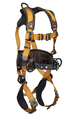 FallTech Advanced ComforTech Gel 3D Construction Belted Harness - 3X - 7083B3X