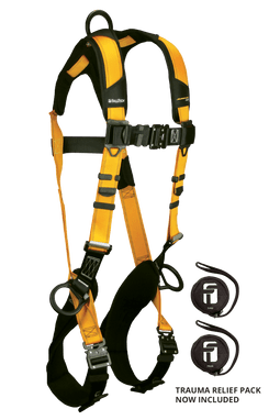 FallTech Journeyman Flex Aluminum 3D Standard Non-belted Harness - Extra-Large - 7023BQCXL