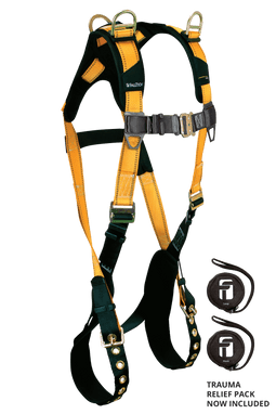 FallTech Journeyman Flex Steel 3D Retrieval Non-belted Harness - Universal - 7027