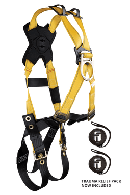 FallTech Journeyman Flex Steel 2D Cross-over Climbing Harness - 2X - 7028X/2X