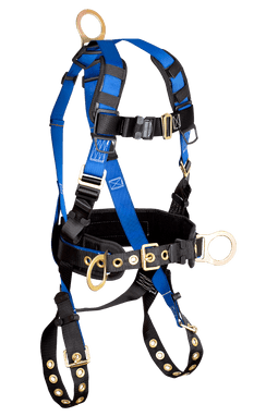 FallTech Contractor 3D Construction Belted Harness - 2X - 70732X