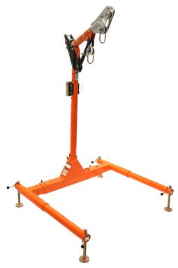 FallTech 5pc Confined Space Davit System with 12" to 29" Offset Davit Arm - 6050128