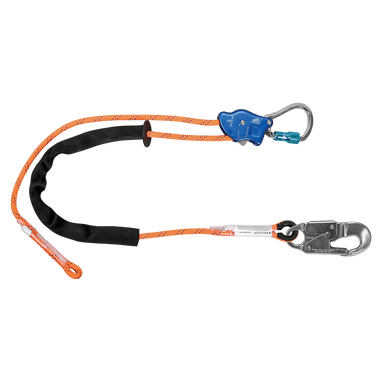 FallTech 6.5' Tower Climber Rope Positioning Lanyard with Aluminum Adjuster - 8165D65