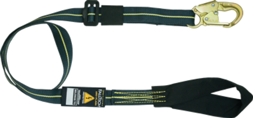 FallTech 4' to 6' Arc Flash Adjustable Length Restraint Lanyard with Choke-loop - 8209AF