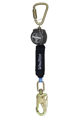 FallTech 6' Mini Personal SRL with Steel Swivel Snap Hook - 72706SB2