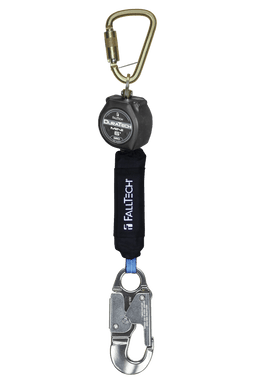 FallTech 6' Mini Personal SRL with Aluminum Snap Hook Includes Steel Dorsal Connecting Carabiner - 72706SB4