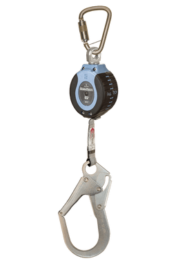 FallTech 6' DuraTech Personal SRL with Steel Rebar Hook Includes Steel Dorsal Connecting Carabiner - 82706SB3
