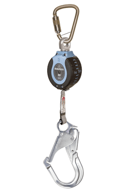 FallTech 6' DuraTech Personal SRL with Aluminum Rebar Hook Includes Steel Dorsal Connecting Carabiner - 82706SB5